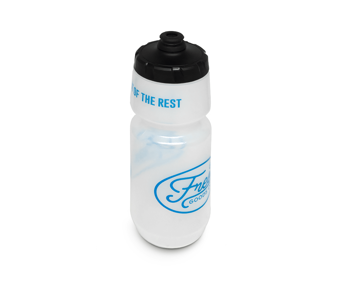 Freo Goods Co. x Specialized Water Bottle in Clear 26oz MoFlo Cap