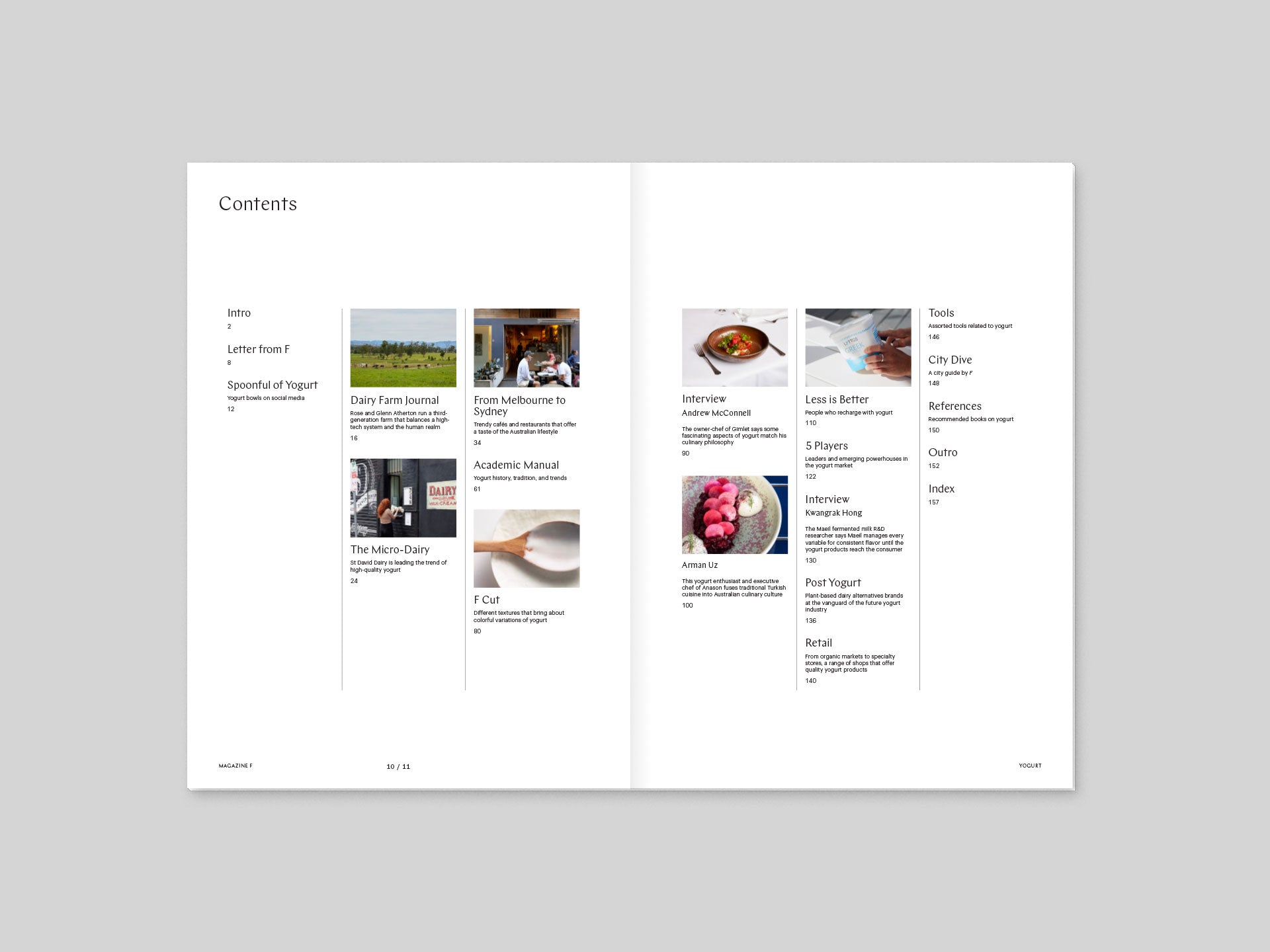 Food Documentary Magazine Issue 24 Yogurt