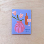 Odd Daughter - 'Birthday Wine' Card