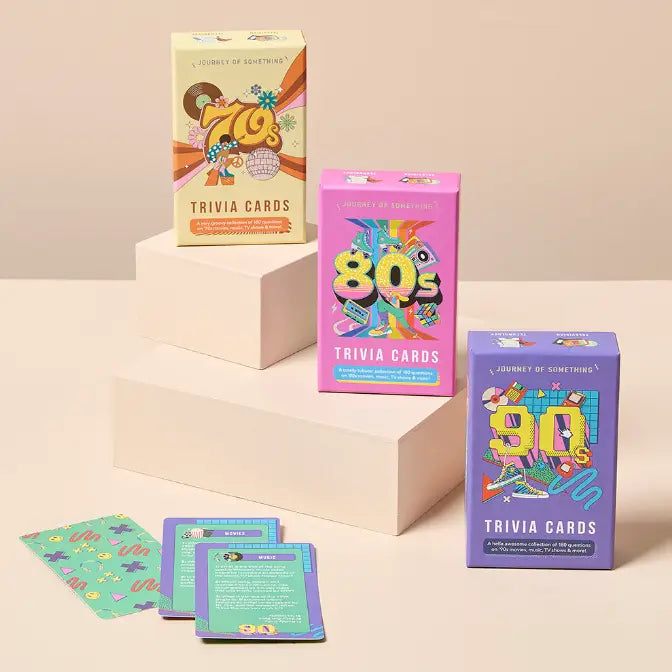 Journey of Something — 80's Trivia Cards