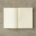 2024 Notebook Diary (Monthly Block + Memo Ruled Pages) A5