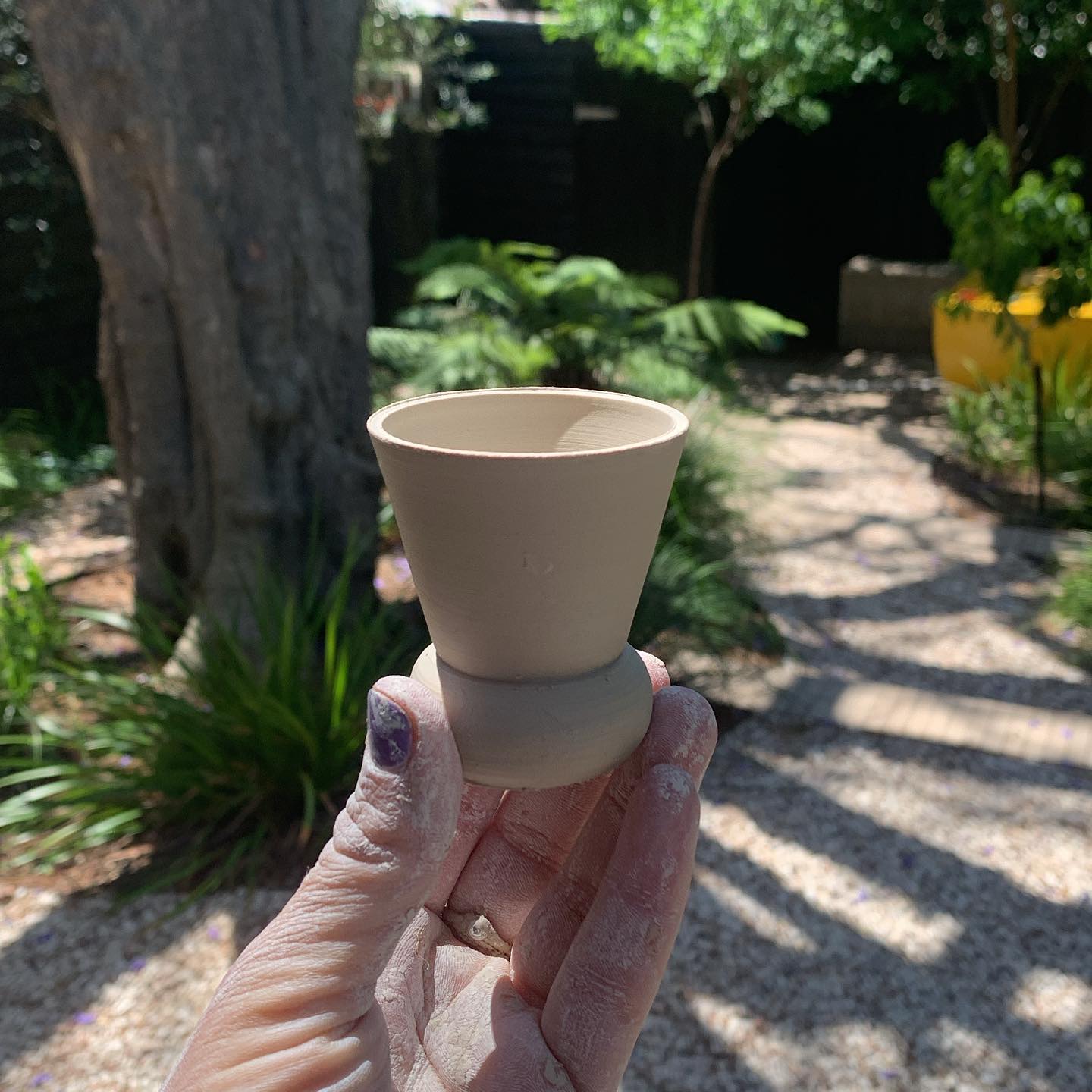 Handmade Shot Glass Sole Ceramics