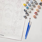 Journey of Something Paint By Numbers — Mediterranean Mural