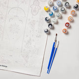 Journey of Something Paint By Numbers — Mediterranean Mural