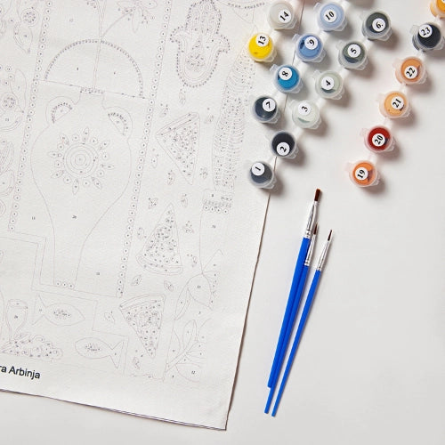 Journey of Something Paint By Numbers — Mediterranean Mural