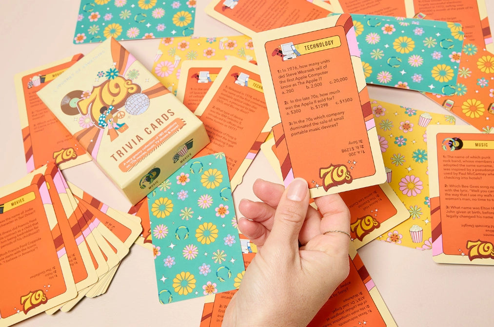 Journey of Something — 70's Trivia Cards
