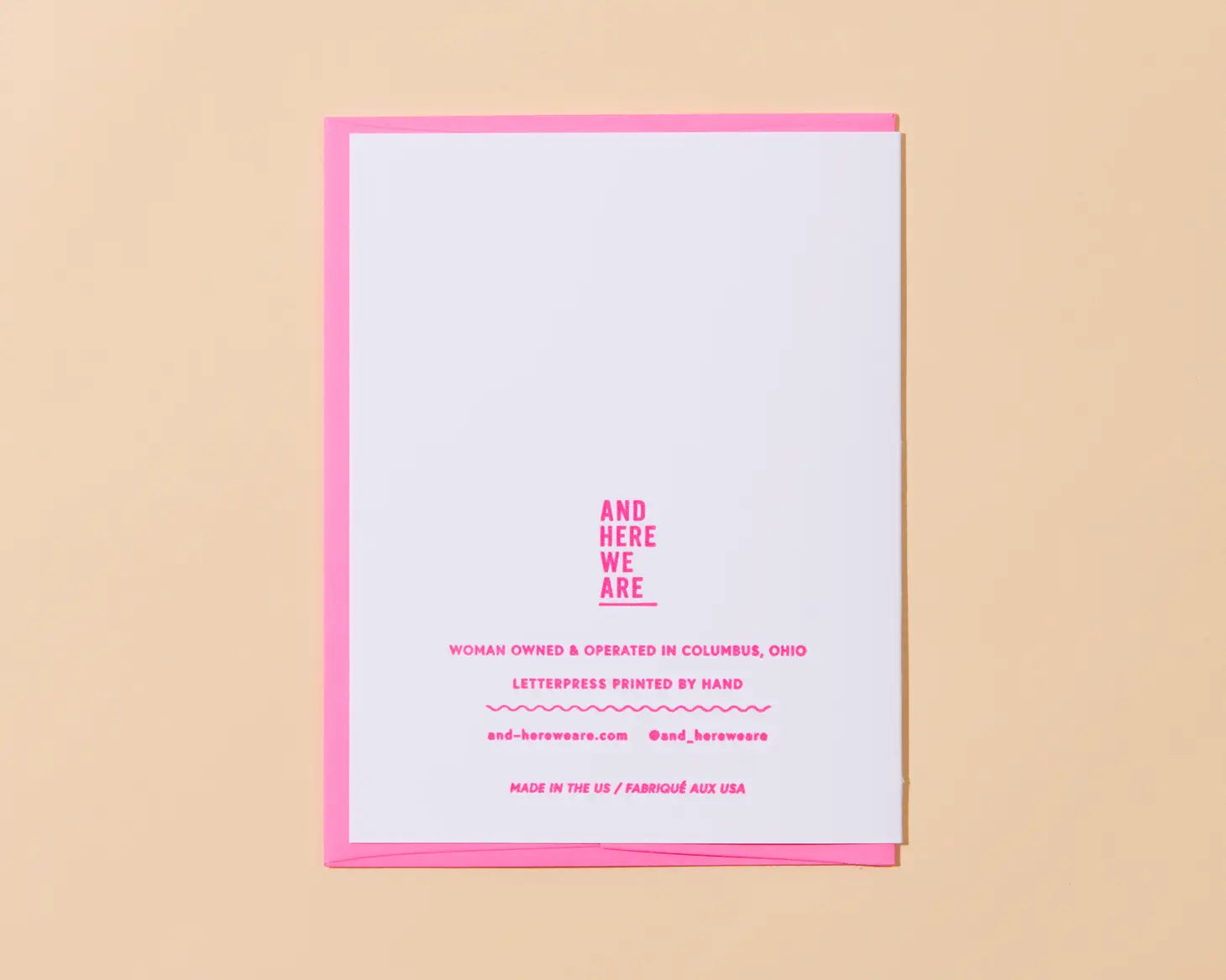 Married + Mortgage Wedding Letterpress Greeting Card