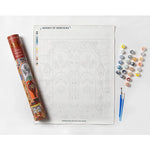 Journey of Something Paint By Numbers — Mediterranean Mural