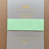 Bright Press Letterpress Calendar 2024