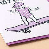 And Here We Are 'Baby On Board' Card