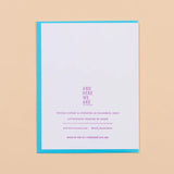 And Here We Are 'Congrats' Card
