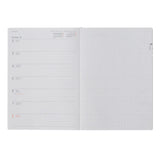 Delfonics 2024 B6 Diary Weekly + Notes. Type B Layout.