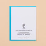 And Here We Are 'Dad You Rock' Card