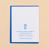 And Here We Are 'Love You Dad' Card