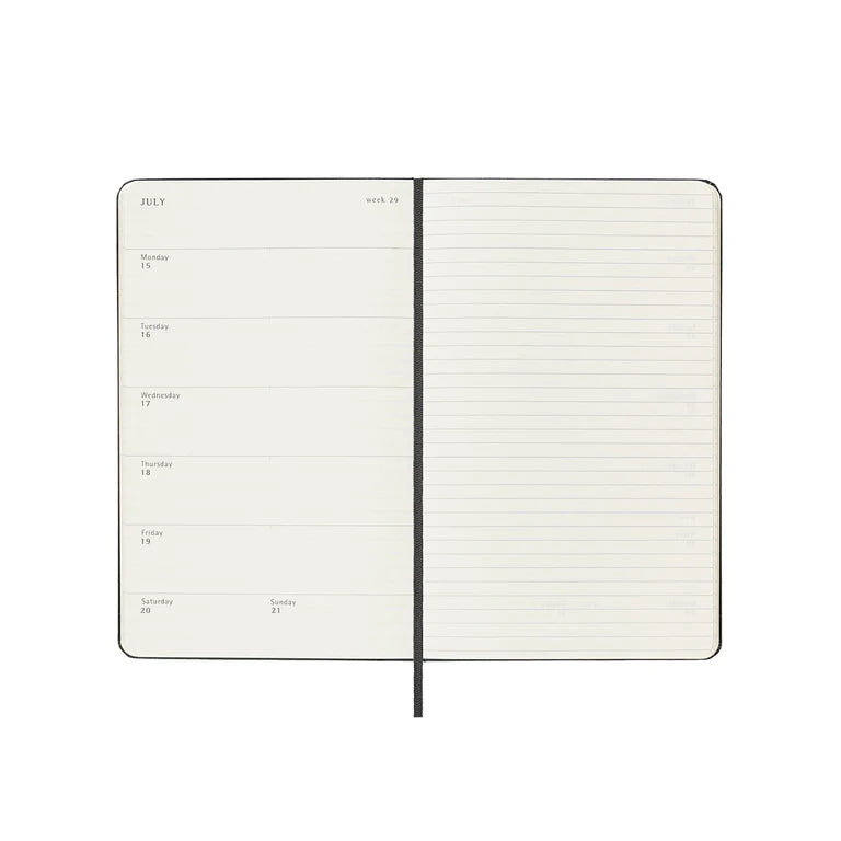 Moleskine 2024 Diary Weekly Notebook Large Hard Cover