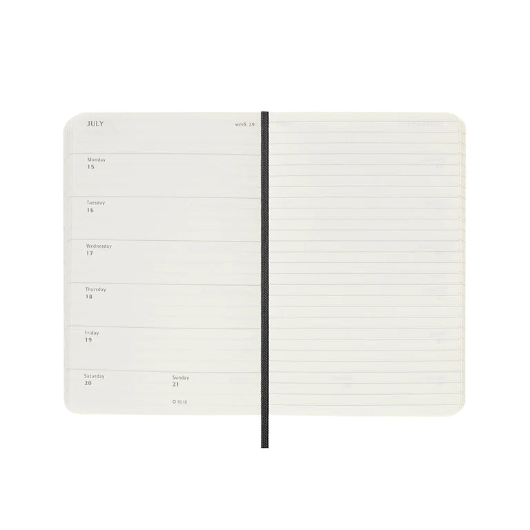 Moleskine 2024 Diary Weekly Notebook Pocket Soft Cover