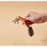 Orbitkey Key Organiser + Ring V2 Gift Set in Cognac/Tan