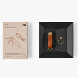 Orbitkey Key Organiser + Ring V2 Gift Set in Cognac/Tan