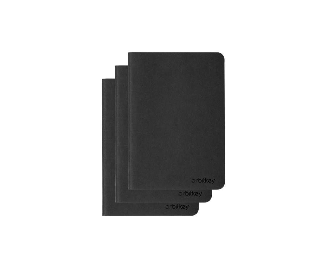 Orbitkey Notebook A5 — 3 Pack