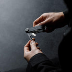 Orbitkey Key Organiser Active + Multi-Tool Gift Set in All Black