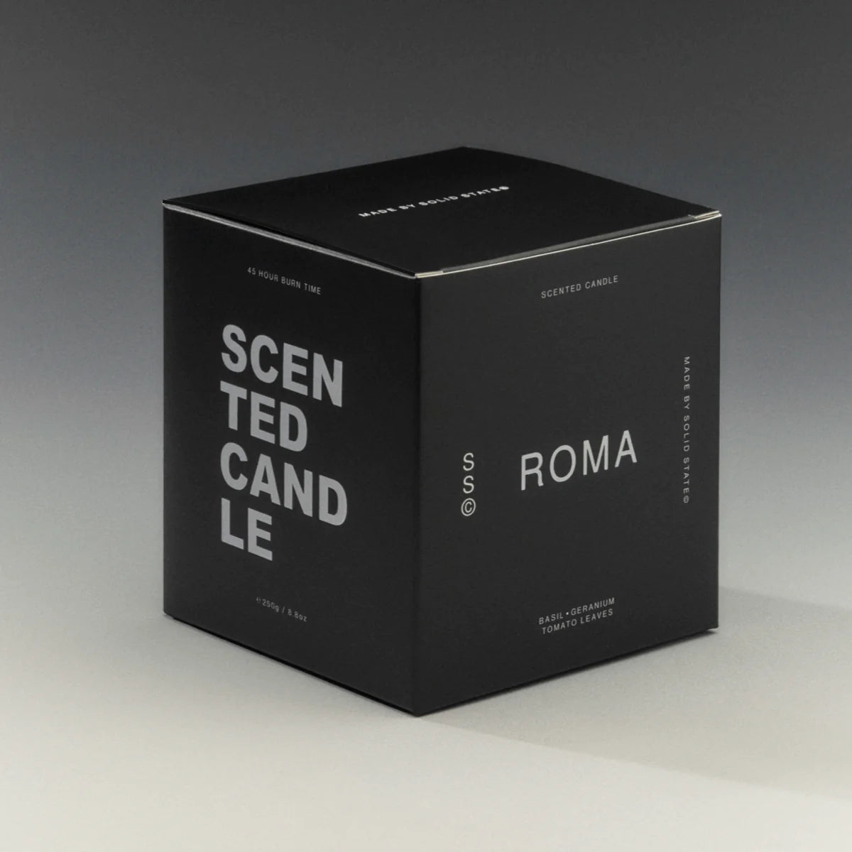 'Roma' Tomato Leaf Soy Candle Made By Solid State
