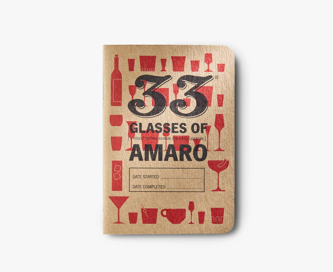 33 Books Co. Amaro Tasting Notebook