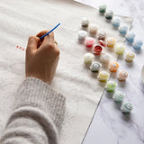 Journey of Something Paint By Numbers — Mediterranean Mural
