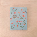 Odd Daughter - Floral Thank You Card