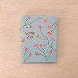 Odd Daughter - Floral Thank You Card