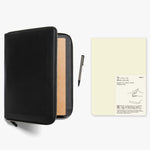 A4 Compendium + Note Pad Bundle Black Blank