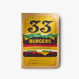 33 Books Co. Burgers Tasting Notebook