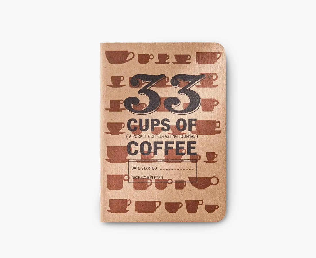 33 Books Co. Coffee Tasting Notebook