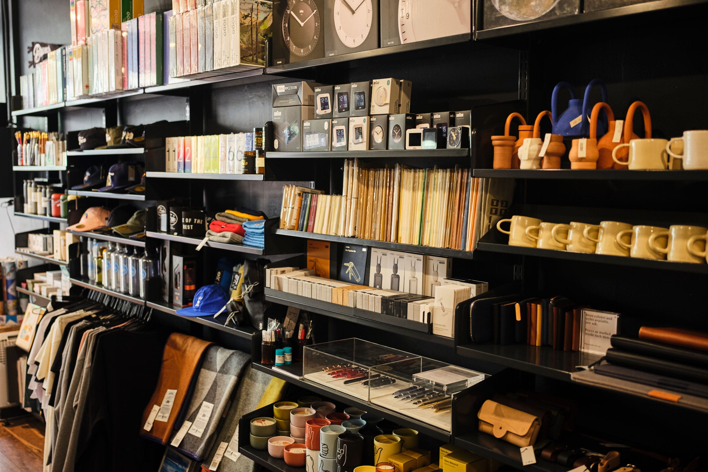 Compendium Design Store, Fremantle. Located at 49a High Street, Fremantle, Western Australia. Open 7 days.