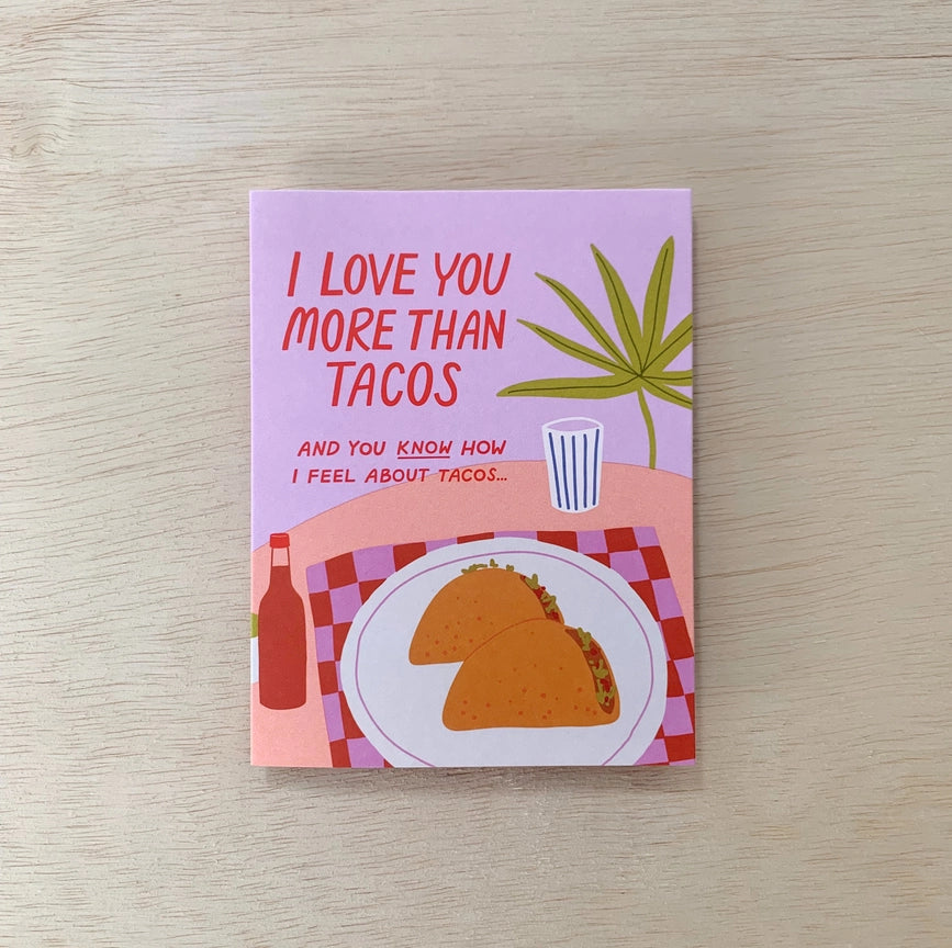 Odd Daughter - Taco Love Card