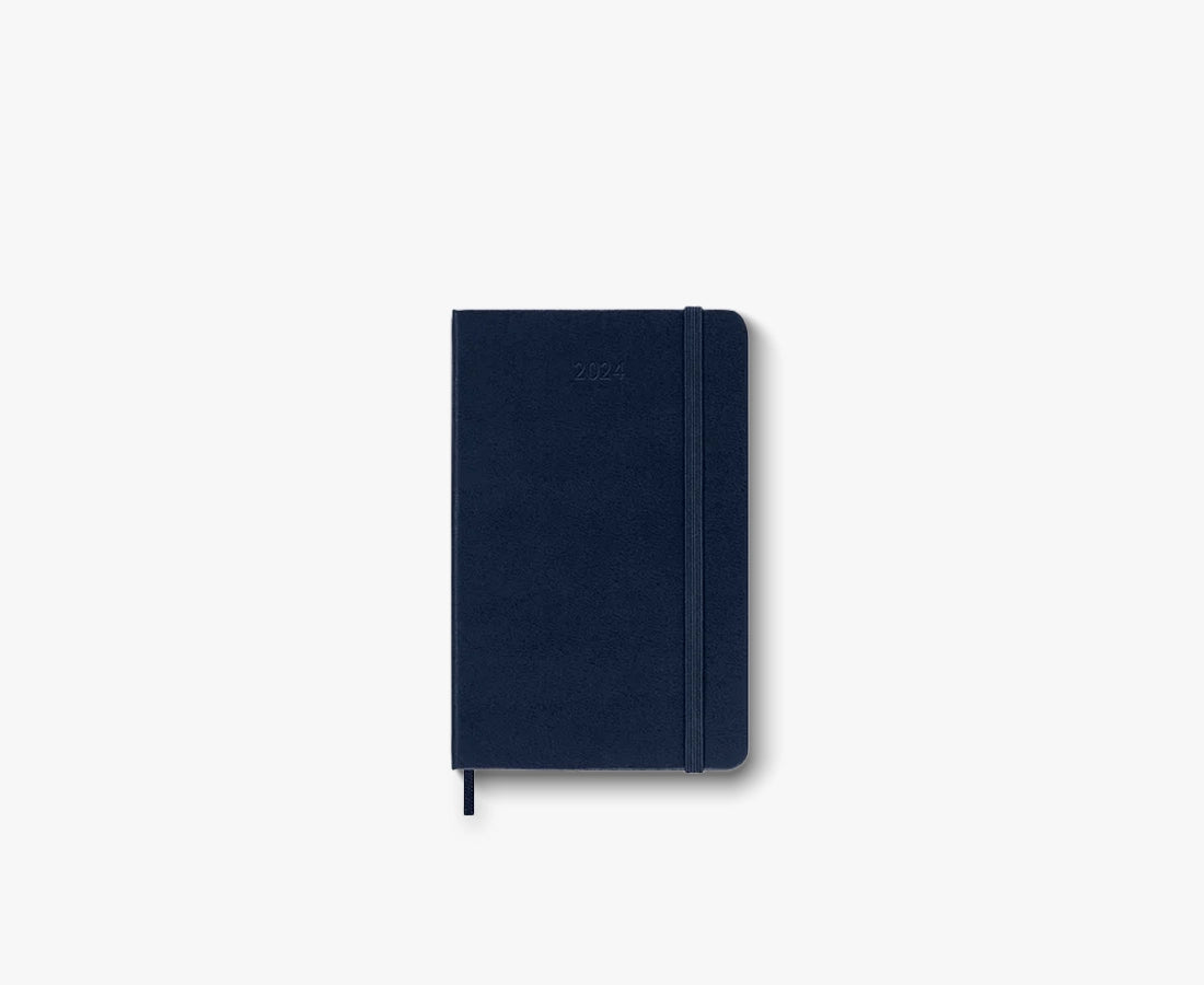 Moleskine 2024 Diary Weekly Notebook Pocket Hard Cover