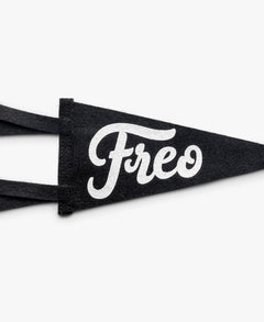 Freo Pennant Flag Mini · Classic Black & White