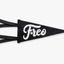 Freo Pennant Flag Mini · Classic Black & White
