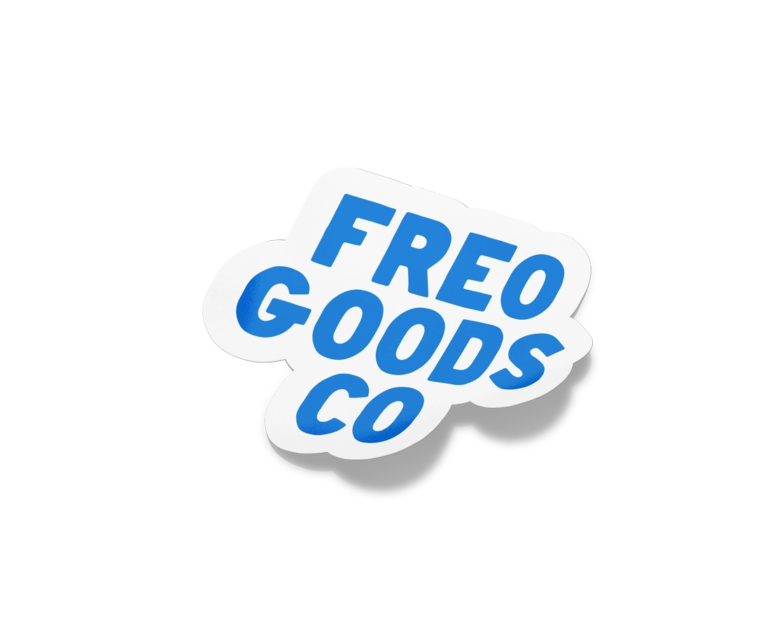 FGC Logo Tough Sticker x Freo Goods Co.