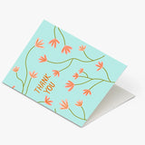 Odd Daughter - Floral Thank You Card
