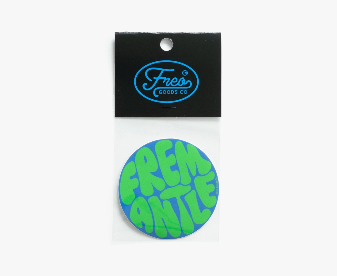 Fremantle Blob Vinyl Sticker 3inch