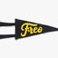 Freo Pennant Flag Mini · Black/Yellow-Gold