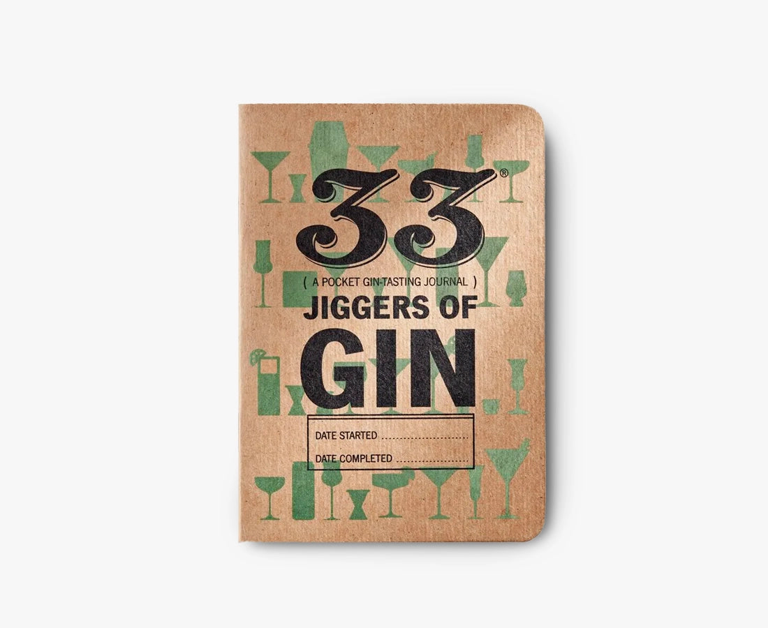 33 Books Co. Gin Tasting Notebook