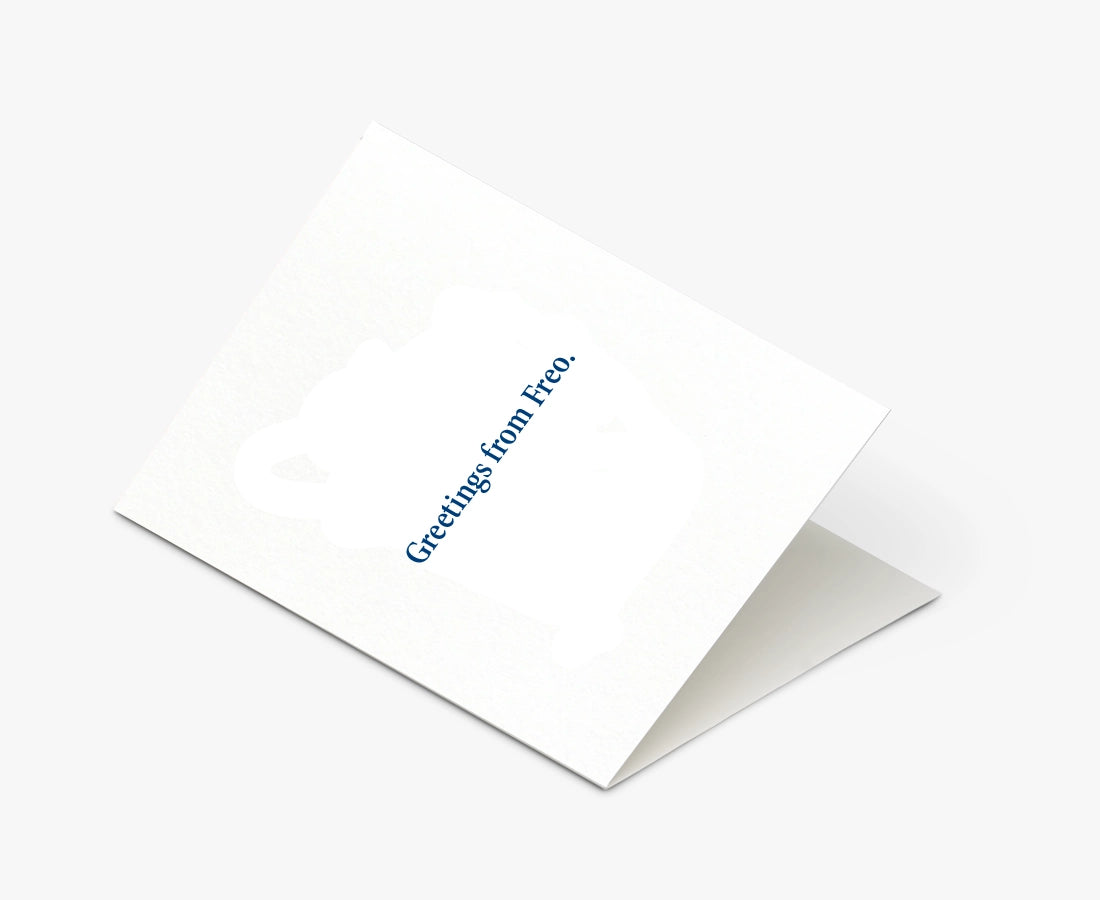 'Greetings from Freo.' Greeting Card x Compendium Design Store