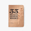 33 Books Co. Japanese Whiskies Tasting Notebook