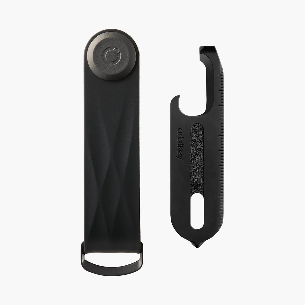 Orbitkey Key Organiser Active + Multi-Tool Gift Set in All Black