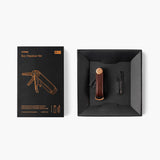 Orbitkey Key Organiser + Multi-Tool Gift Set in Espresso Brown Leather