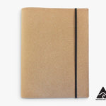 Compendium Australian Made A4 Leather Notebook Cover Natural