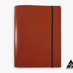 Compendium Australian Made A4 Leather Notebook Cover Tan