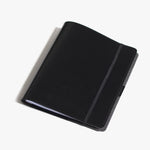 Compendium Australian Made A5 Leather Notebook Cover Black