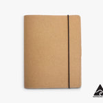 Compendium Australian Made A5 Leather Notebook Cover Natural